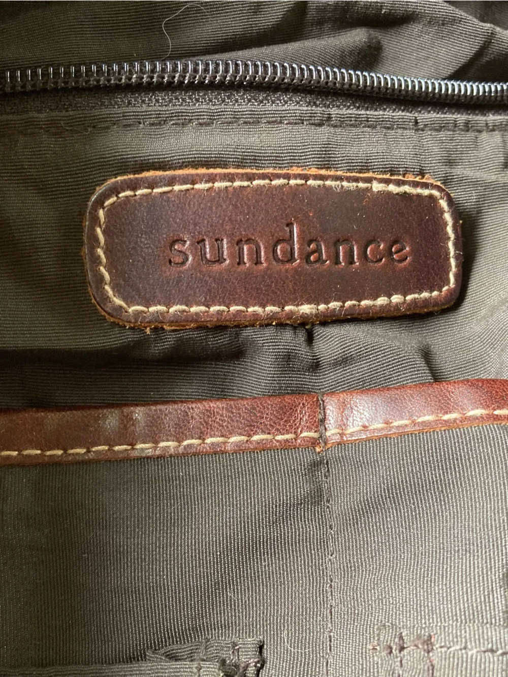 Sundance Canvas & Leather Weekender Bag